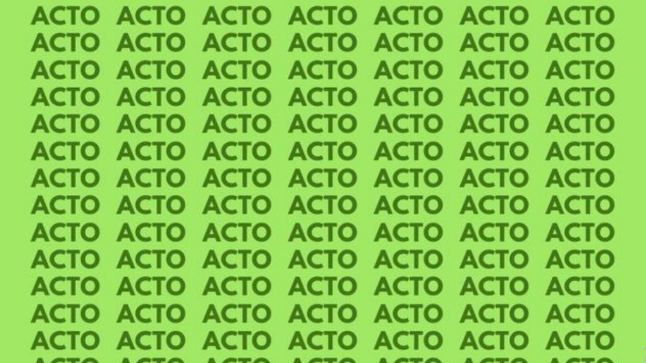 El acertijo visual que desafió a los expertos: encontró la palabra Apto en sólo 5 segundos