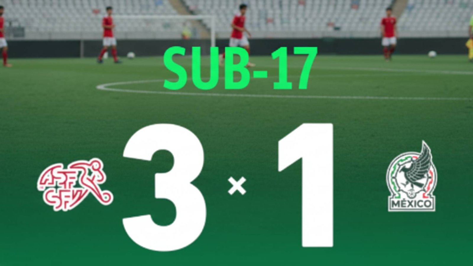 México Sub 17 cae 3-1 ante Suiza: ¿Qué sigue para la Selección?