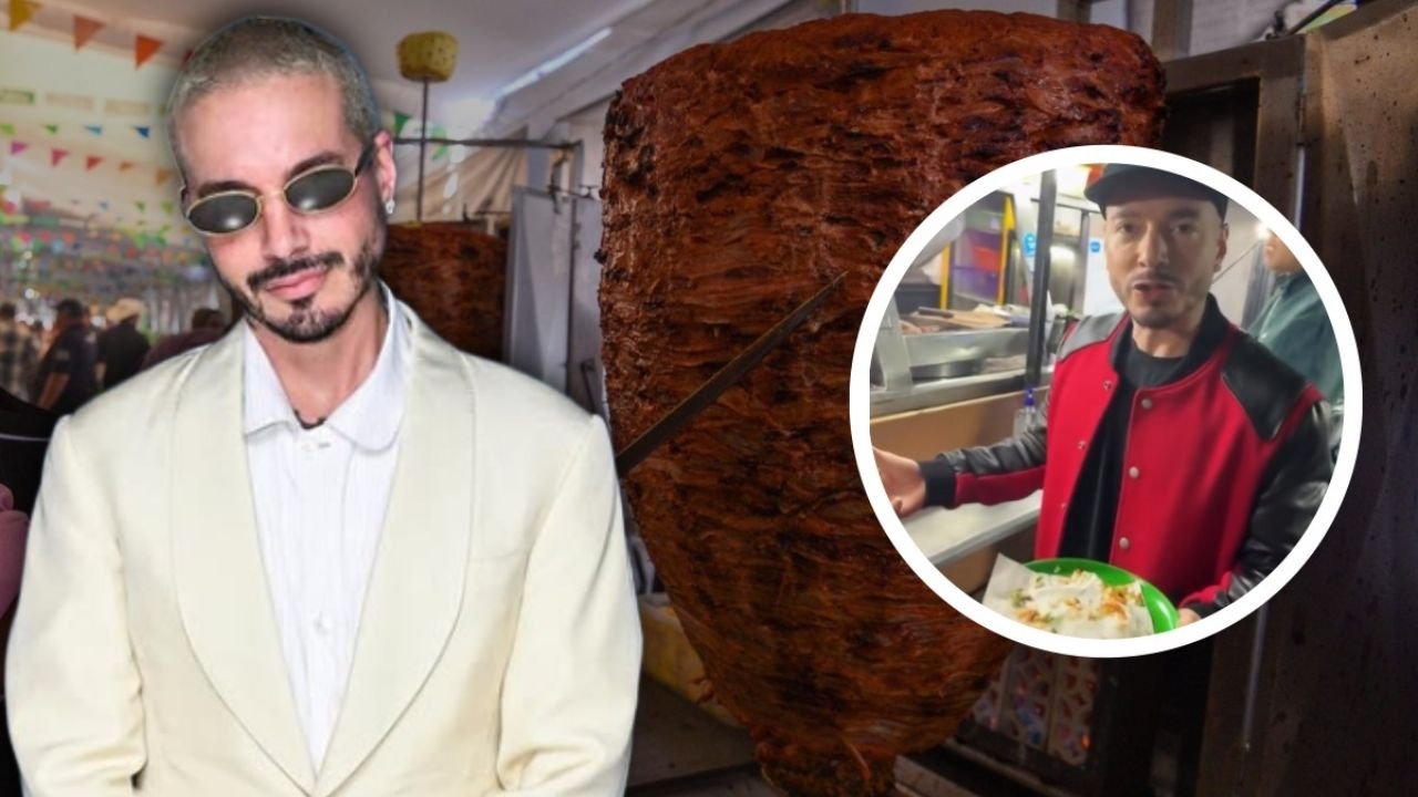 J Balvin no se resiste a los tacos callejeros de la CDMX antes de su concierto en el Flow Fest | VIDEO