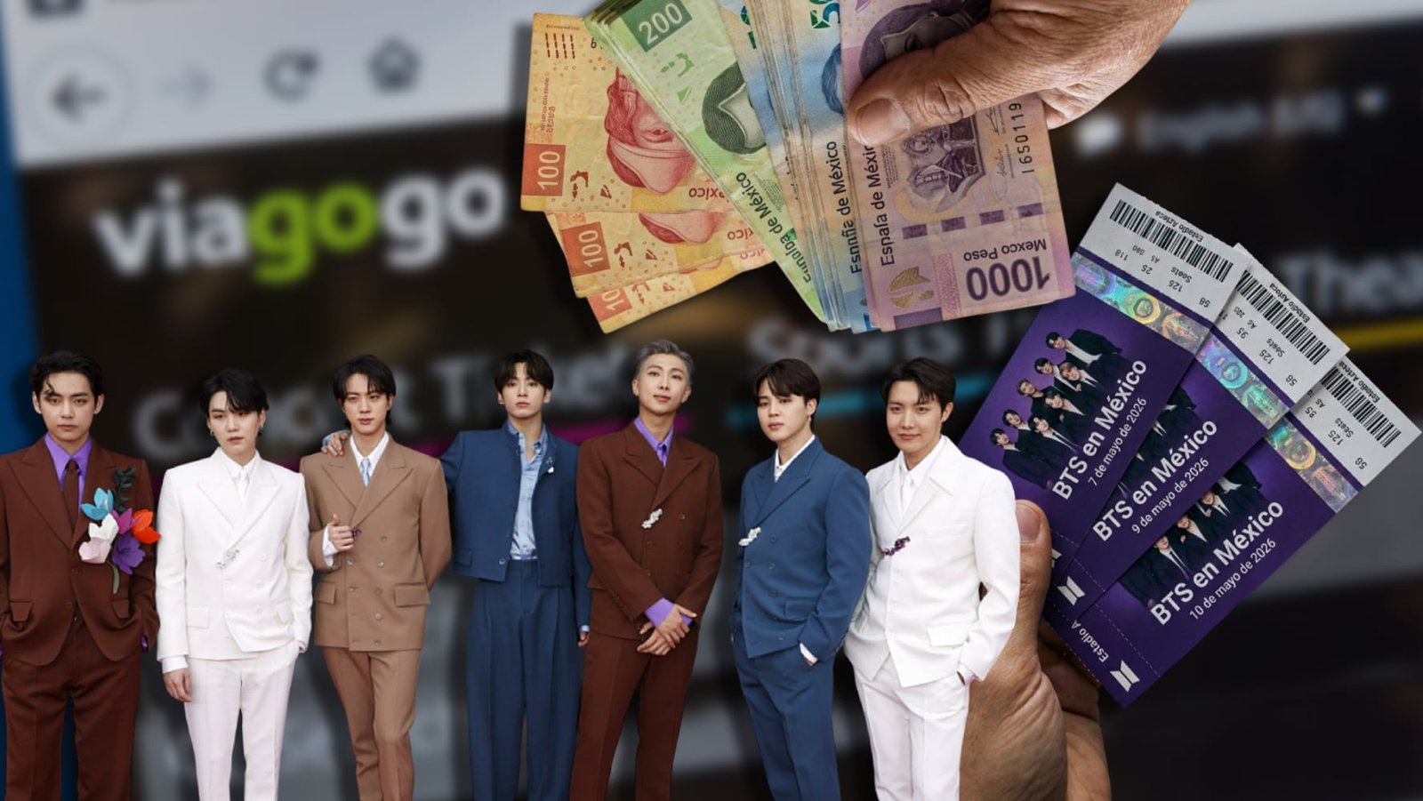 ‘Take two’ mi dinero: Boletos en reventa para BTS en México alcanzan hasta 190 mil pesos