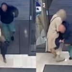 Indigente le rompe la pierna a un bebé tras intentar secuestrarla en un supermercado | VÍDEO FUERTE