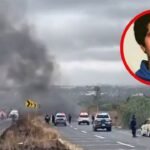 Reportan quema de vehículos en Hidalgo tras abatimiento de El Mencho