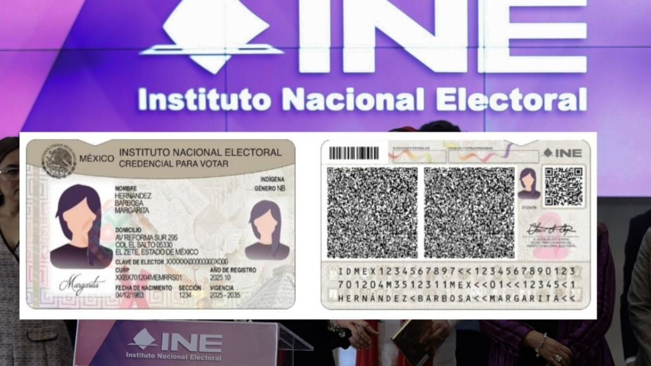El INE actualiza la credencial para votar con 25 medidas de seguridad y elementos de inclusión