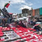 Colectivos de personas desaparecidas realizan protesta en Guadalajara
