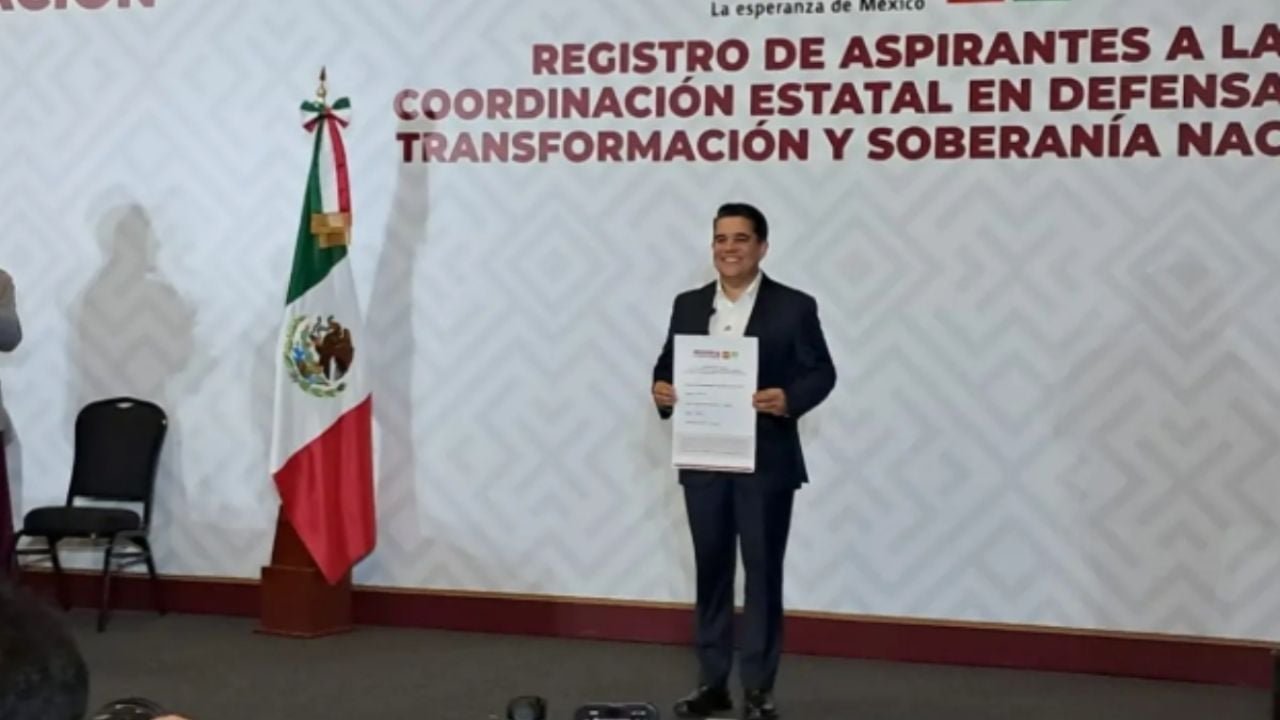 Ricardo Madrid se registra junto al PVEM para coordinar a la 4T en Sinaloa