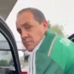 ‘¡Asesino!’ Activistas reclaman a Cuauhtémoc Blanco cuando se dirigía al México-Inglaterra